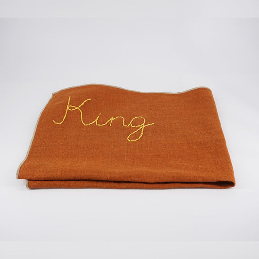 TERESA RICAMO KING V CARAMEL