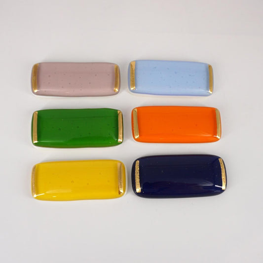 Set 6 poggiaposate MULTICOLOR e ORO