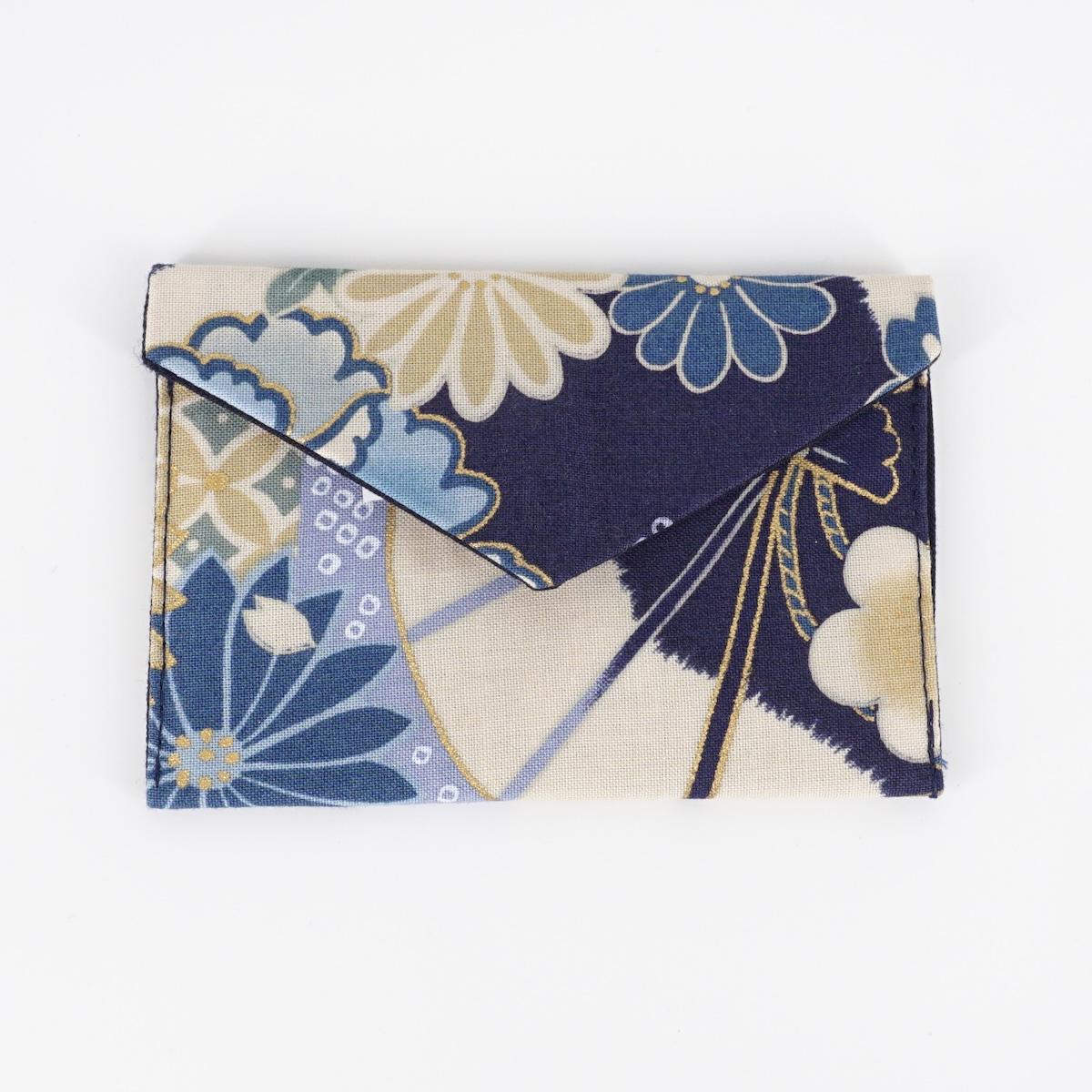 Portacarte FIORI BLU