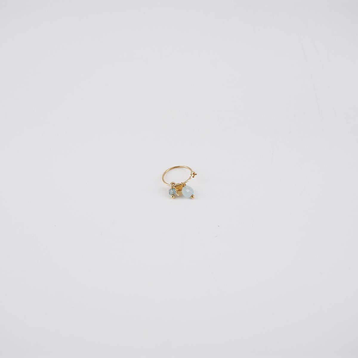 Orecchino nuvola + pietre ORECCHINO NUVOLA+PIETRE  Niani 