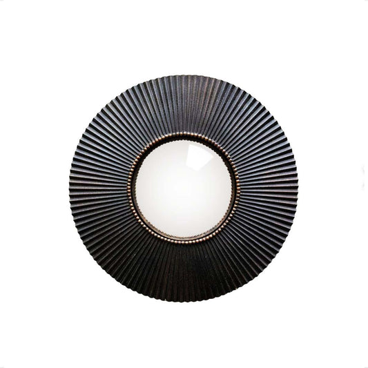 Specchio convesso RIGATO NERO