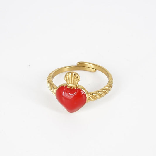 Anello EX VOTO ROSSO