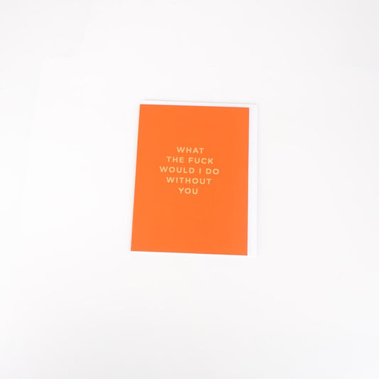 Card WHAT THE FUCK