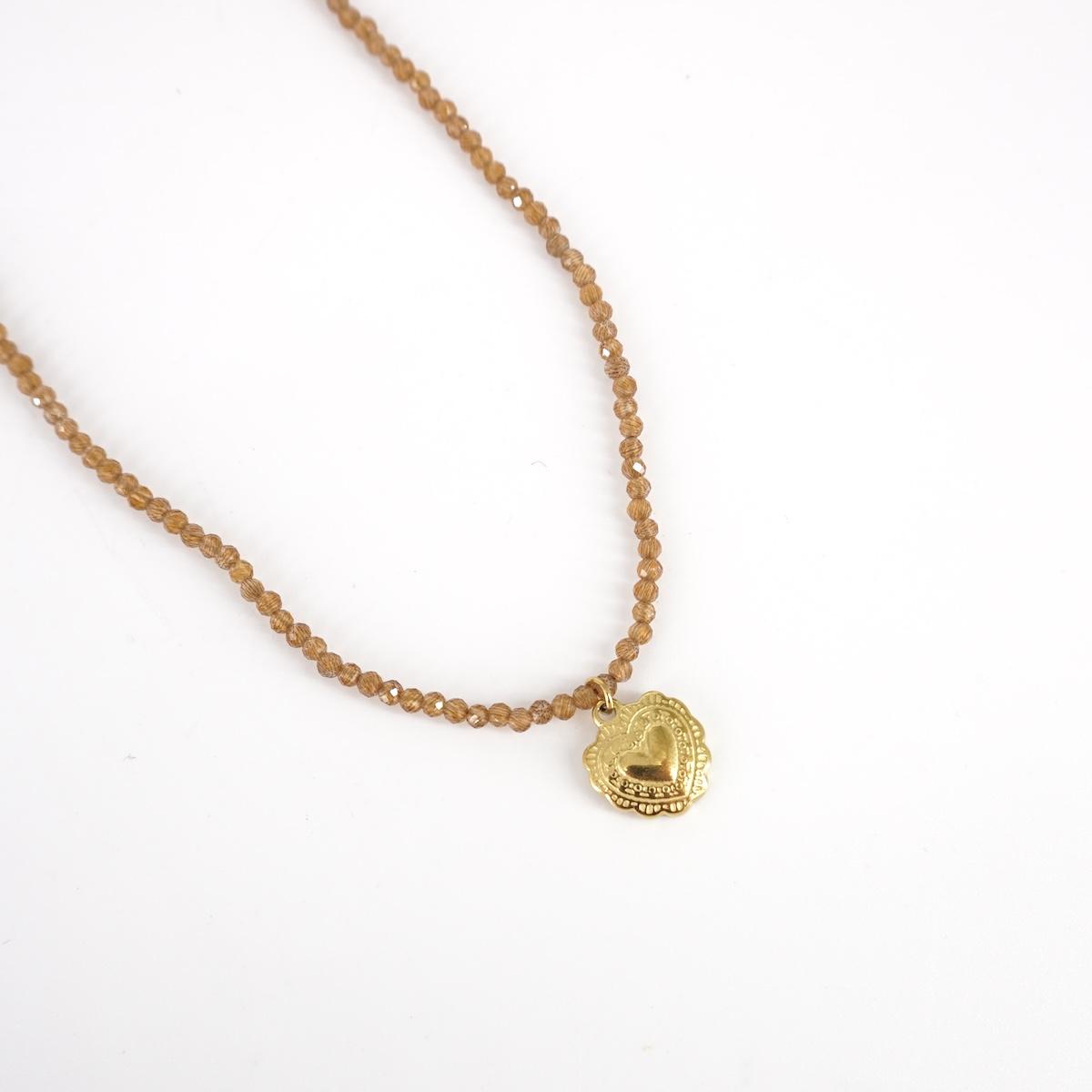 COLLANA EX VOTO CRISTALLI TERRA