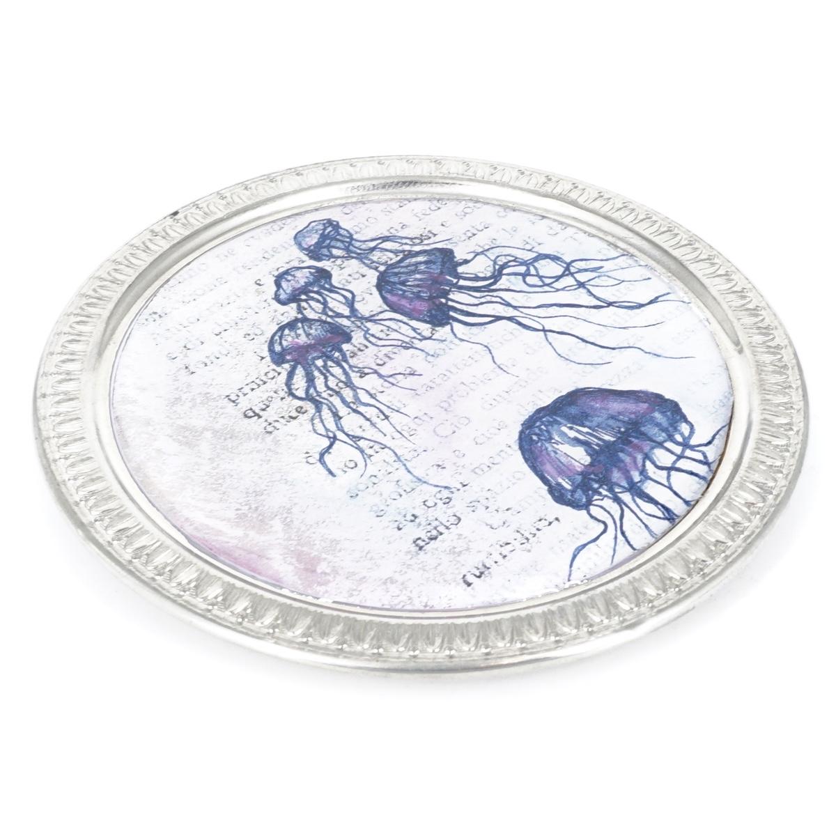  SOTTOBICCHIERE MEDUSE ROSSANA MAGGI 