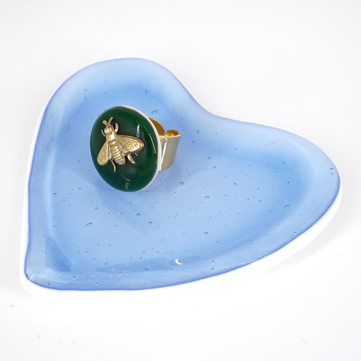 Anello charm APE GIADA ANELLO CHARM APE GIADA VETRO FUSO 