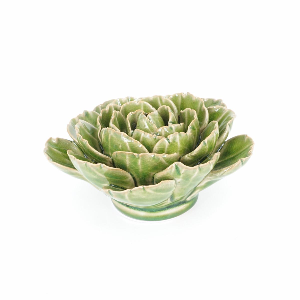 FIORE in CERAMICA PEONIA VERDE FIORE CERAMICA PEONIA VERDE CHIVE 