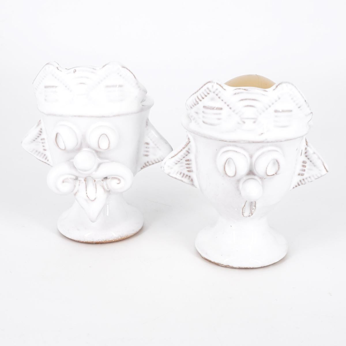 Mori portauovo GRECA bianco MORI PORTAUOVO GRECA BIANCO FRATANTONI 