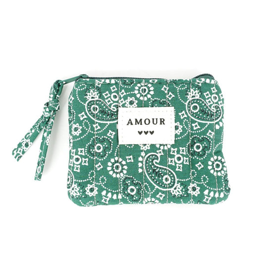 MINI POCHETTE BANDANA VERDE MINI POCHETTE BANDANA VERDE NARKISSO 