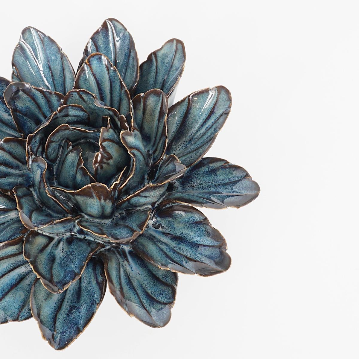 FIORE in CERAMICA PEONIA BLU FIORE CERAMICA PEONIA BLU CHIVE 