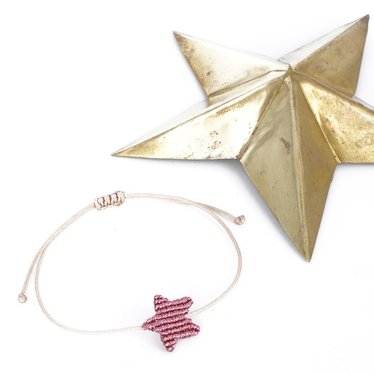 Braccialetto STELLA MINI rosa BRACCIALETTO MINI STELLA ROSA NOMADEA 