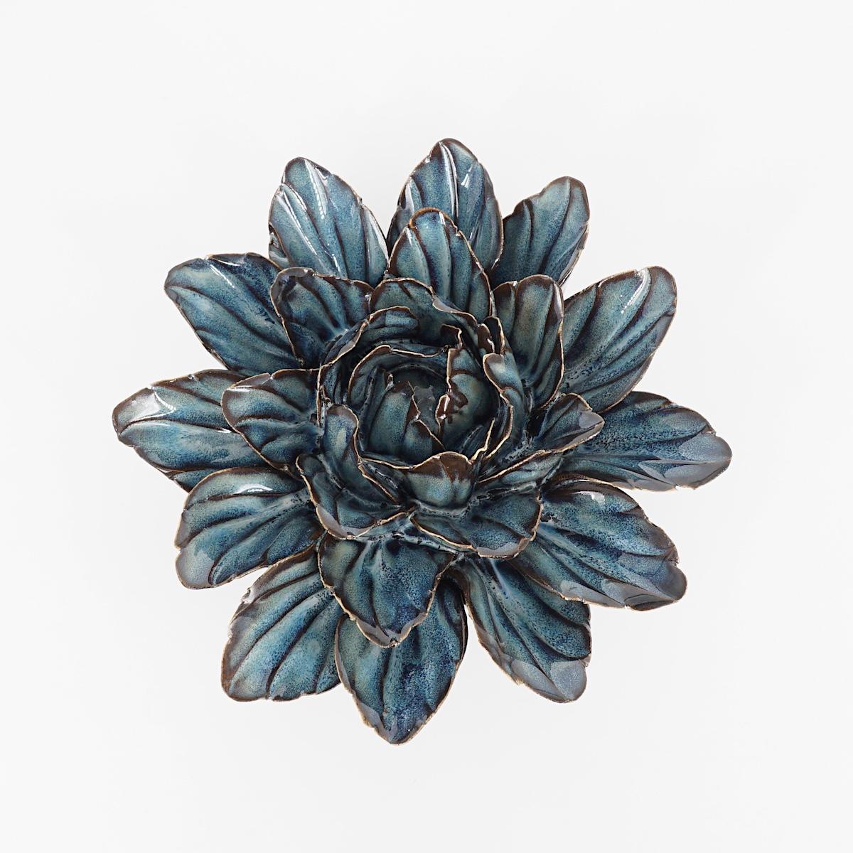 FIORE in CERAMICA PEONIA BLU FIORE CERAMICA PEONIA BLU CHIVE 