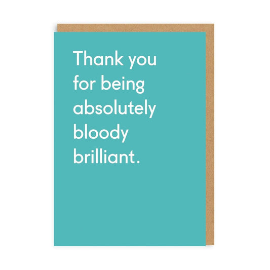 OHHDEER BLOODY BRILLIANT