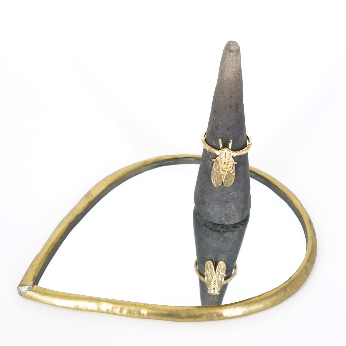 Anello CICALA ORO small ANELLO CICALA ORO SMALL OFFICINE904 