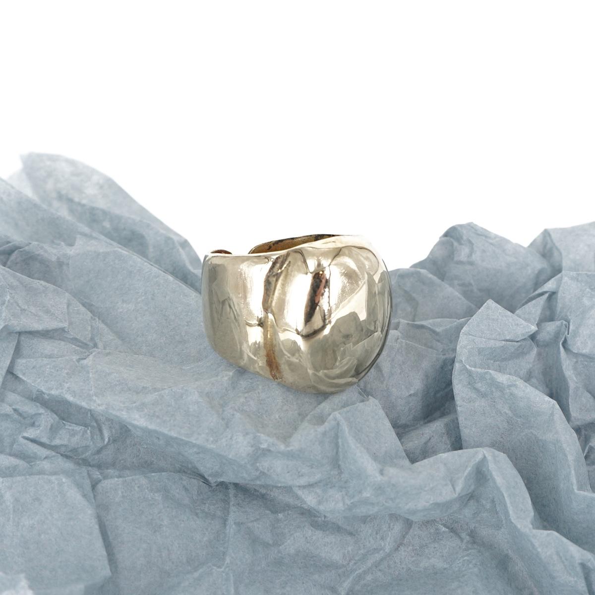 ANELLO BOMBATO IN OTTONE ANELLO BOMBATO IN OTTONE  RIVA 