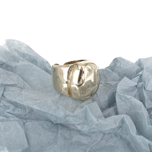 ANELLO BOMBATO IN OTTONE ANELLO BOMBATO IN OTTONE  RIVA 
