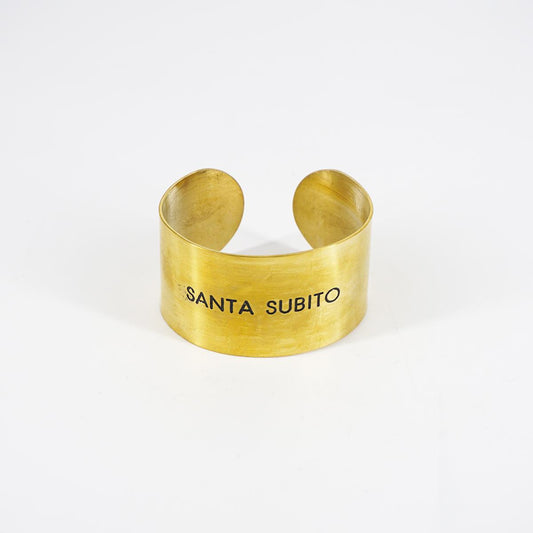 Bracciale fascia alta SANTA SUBITO