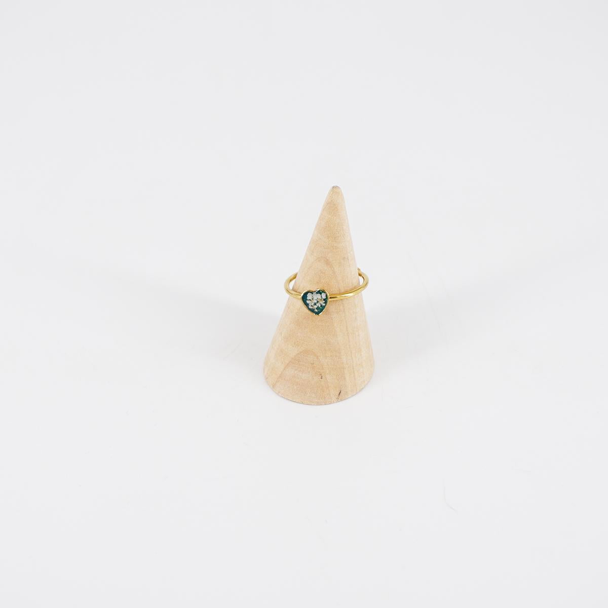 Anello basic cuore Ottanio