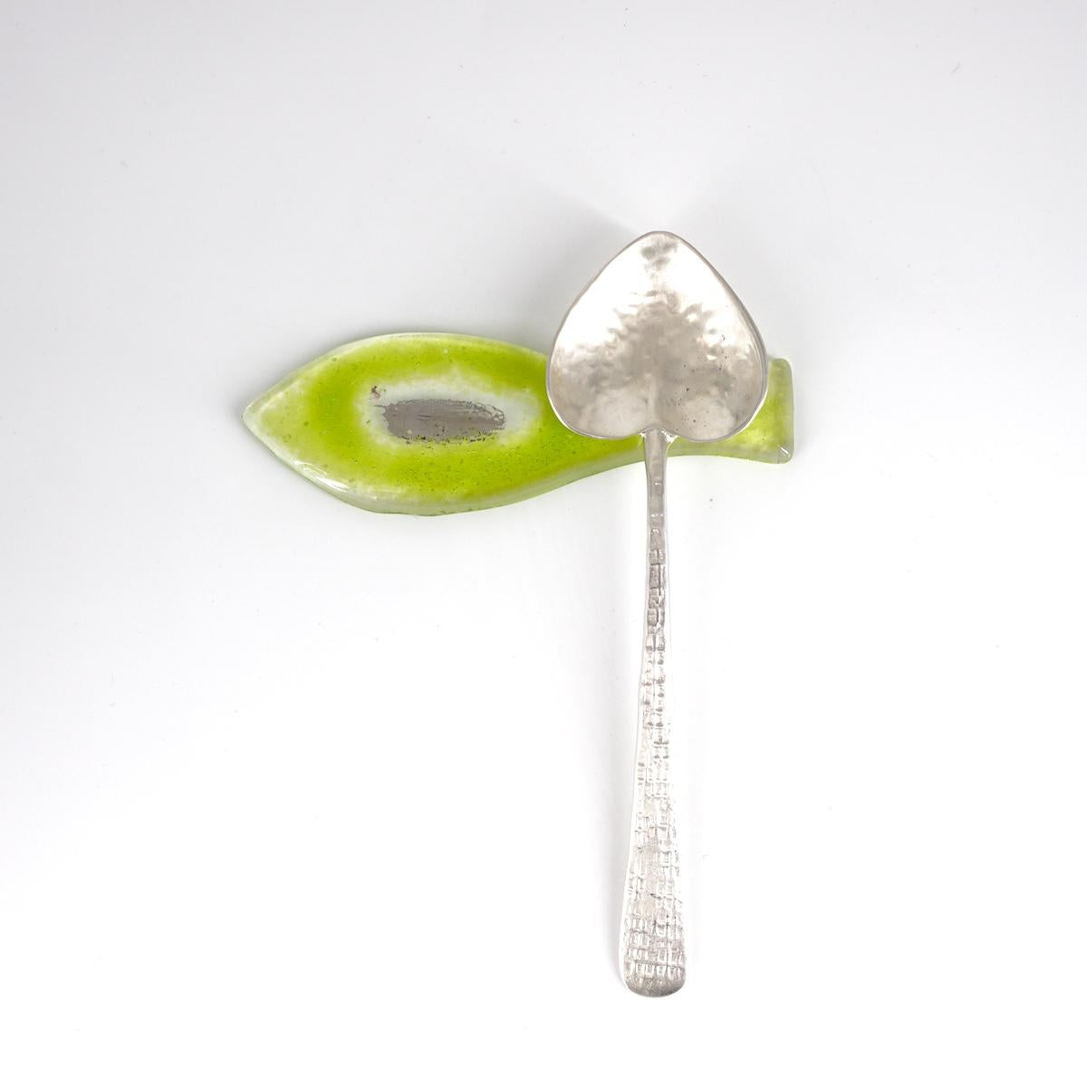 Poggiaposate PESCIOLINO verde lime