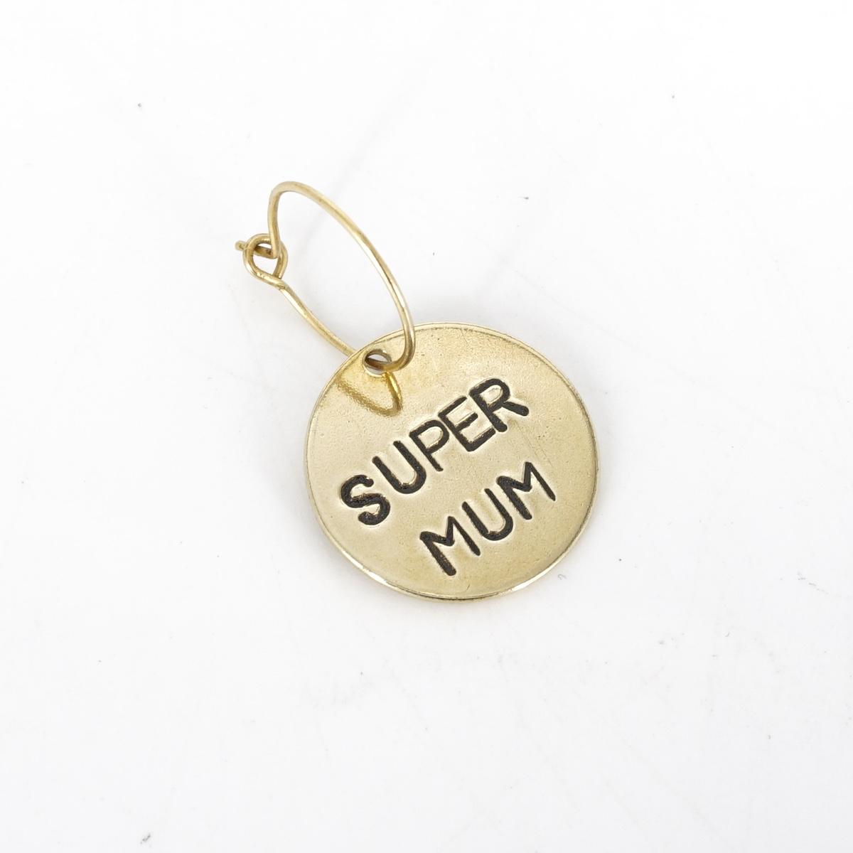 Orecchino tondo L SUPER MUM ORECCHINO TONDO L SUPER MUM  Loti 