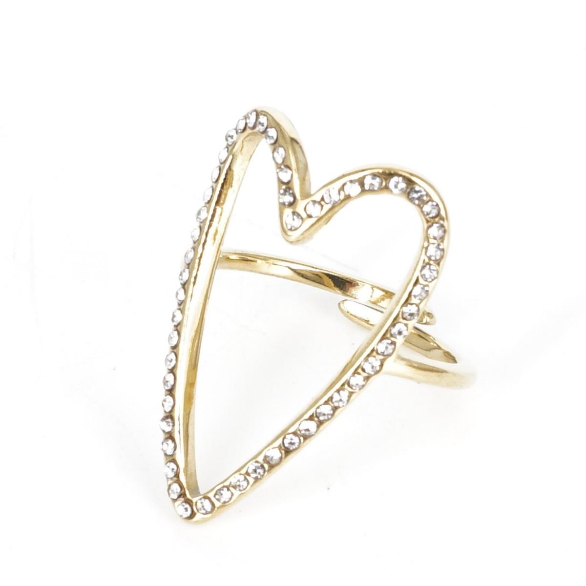 ANELLO CUORE LINEA STRASS ANELLO CUORE LINEA STRASS  SOPHIE GIOIELLI 