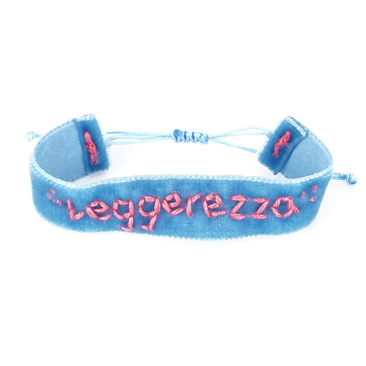 Bracciale in velluto LEGGEREZZA BRACCIALE VELLUTO LEGGEREZZA NOMADEA 