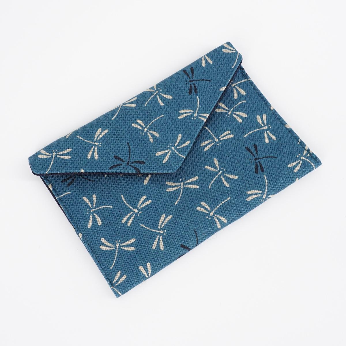 Portacarte LIBELLULE BLU