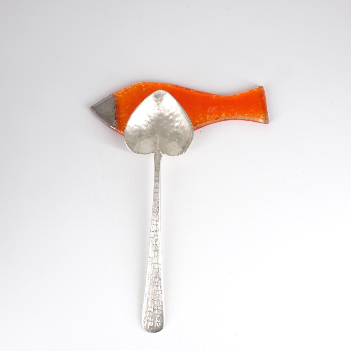 Poggiaposate PESCIOLINO arancione