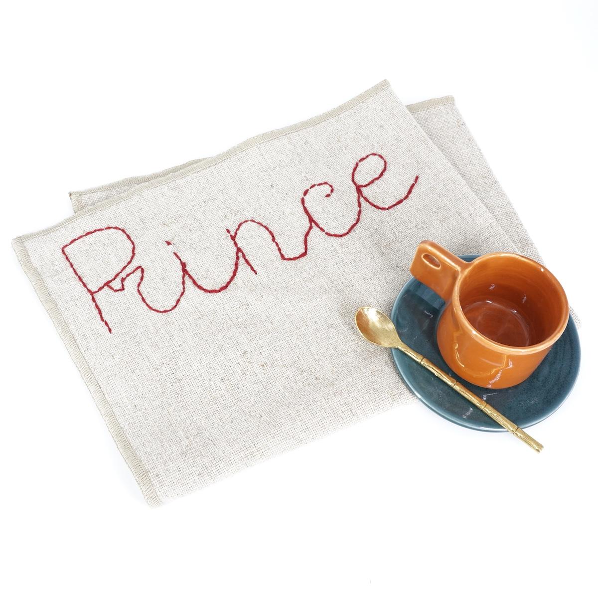 Tovaglietta ricamata PRINCE c naturel RICAMO PRINCE C NATUREL TERESA 