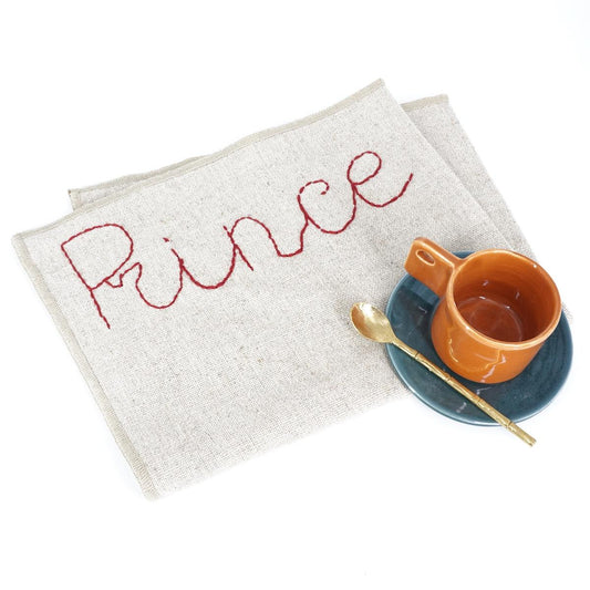 Tovaglietta ricamata PRINCE c naturel RICAMO PRINCE C NATUREL TERESA 