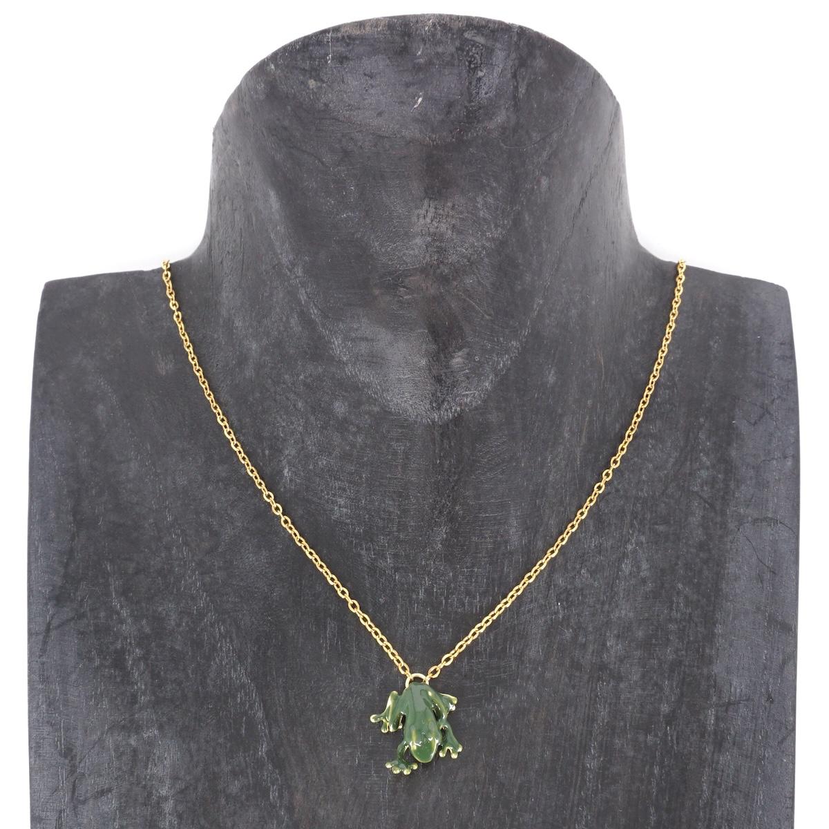 Collana RANOCCHIETTA COLLANA CATENINA UN CHARM RANA  SVEVA 