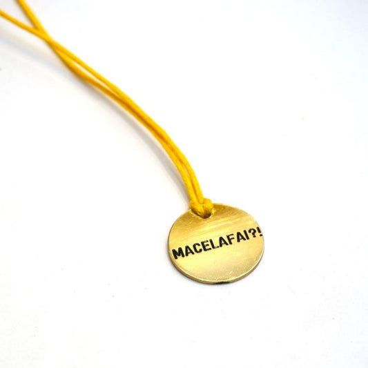 Medallion necklace MACELAFAI?!