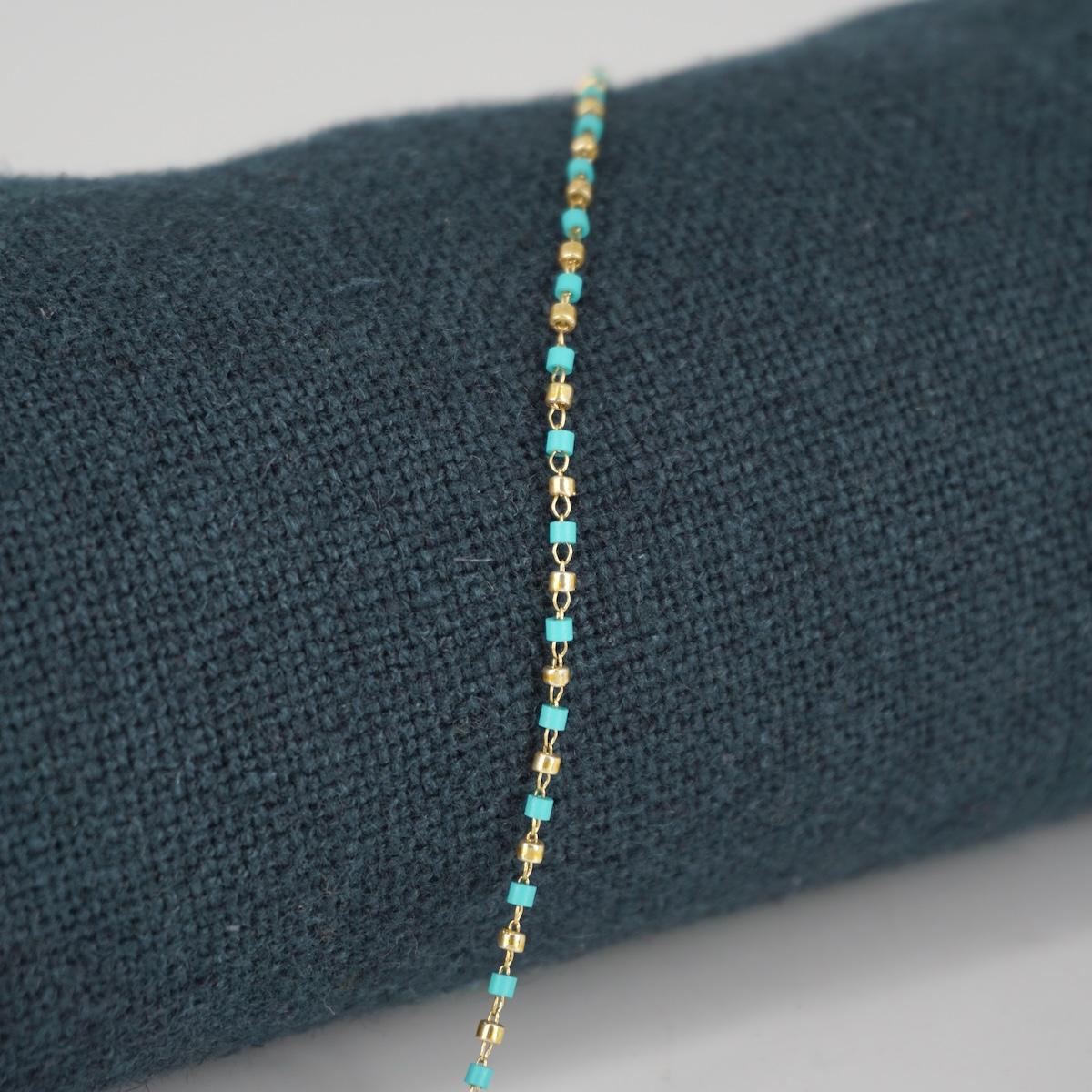 NUSA DUA BRACCIALE PERLINEAZZURRO