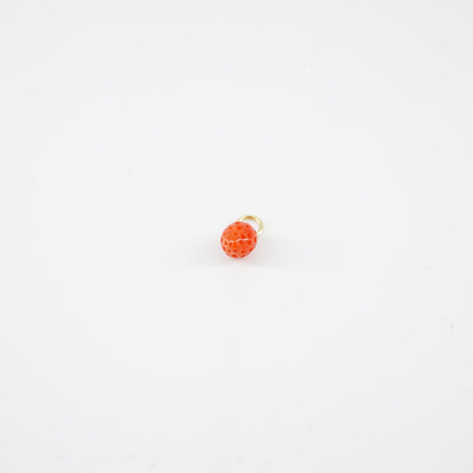 STRAWBERRY charm in coral