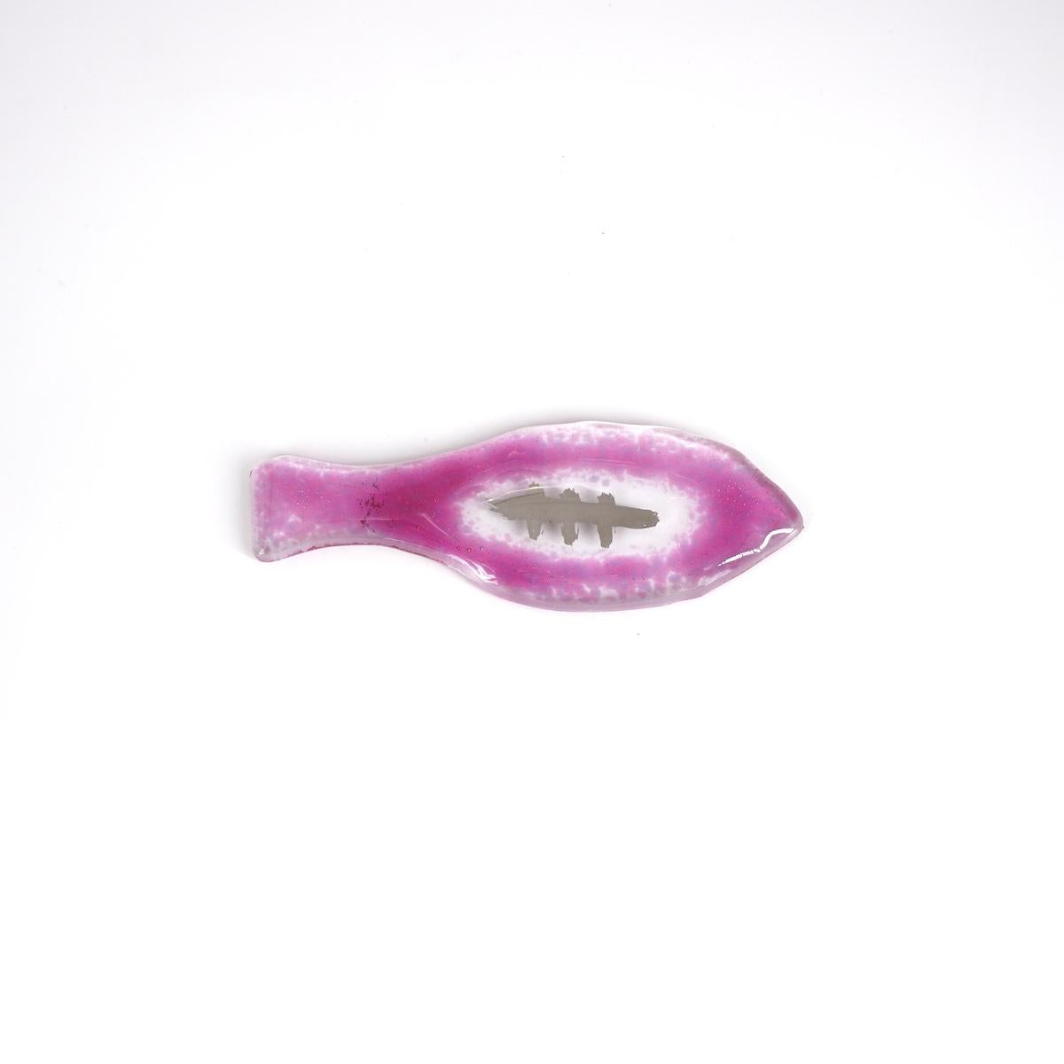 Poggiaposate PESCIOLINO fucsia