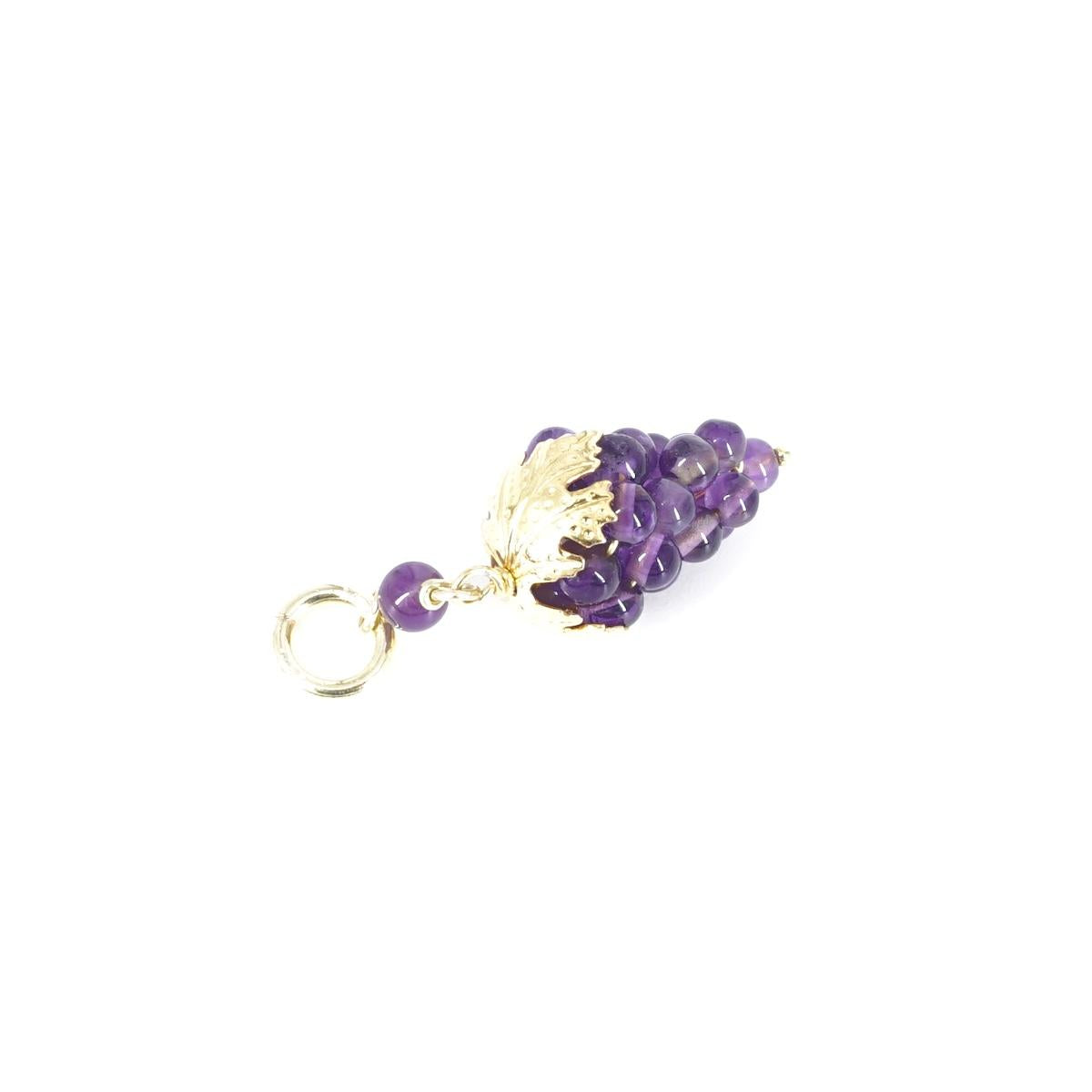 Charm GRAPPOLO D'UVA VIOLA CHARM GRAPPOLO CV VIOLA CORALLO 