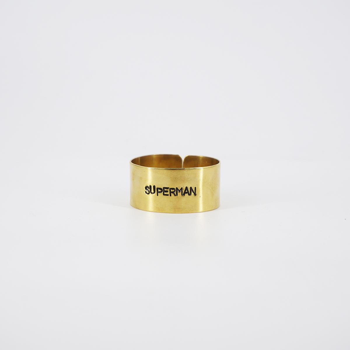 petit rond de serviette Superman