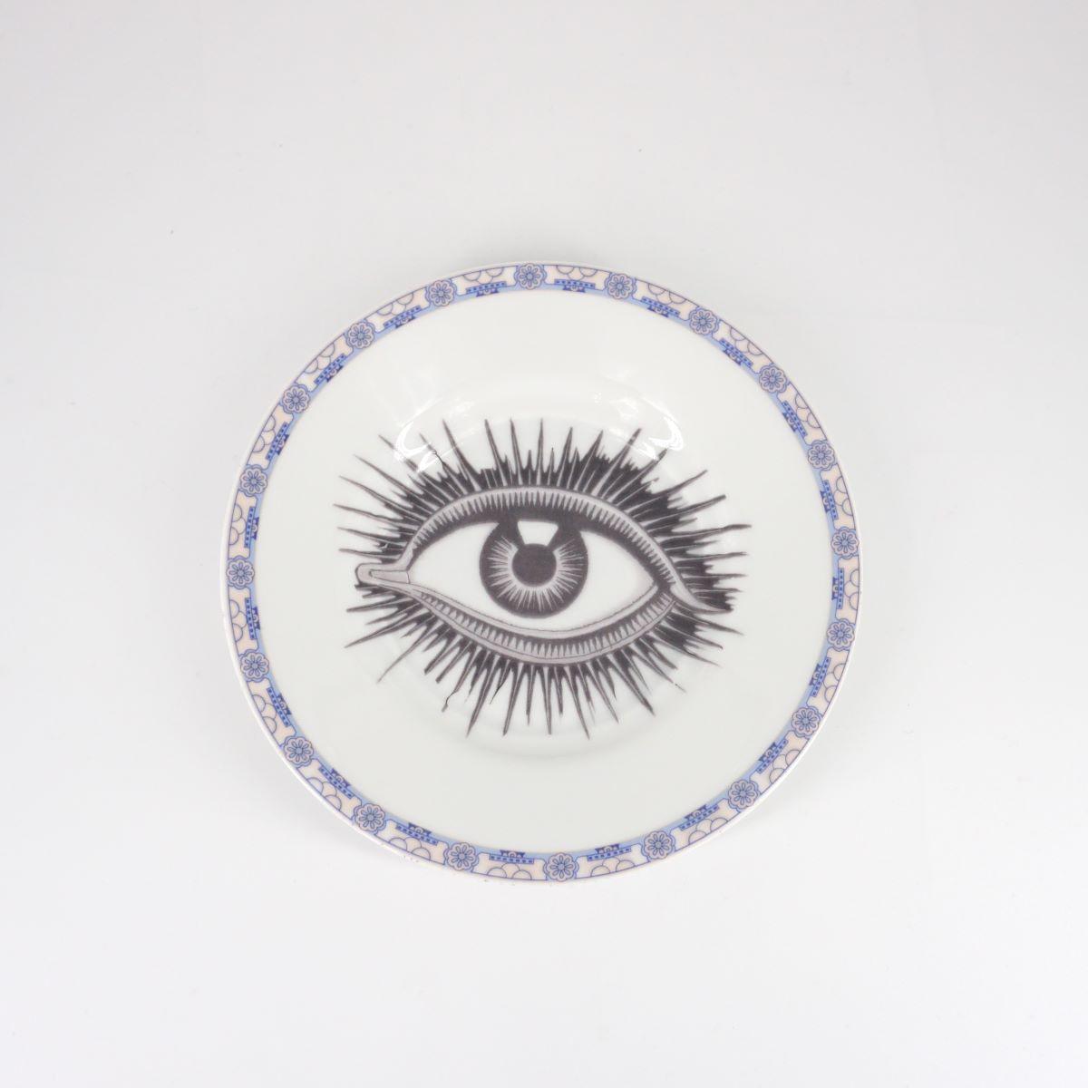 EYE tea plate