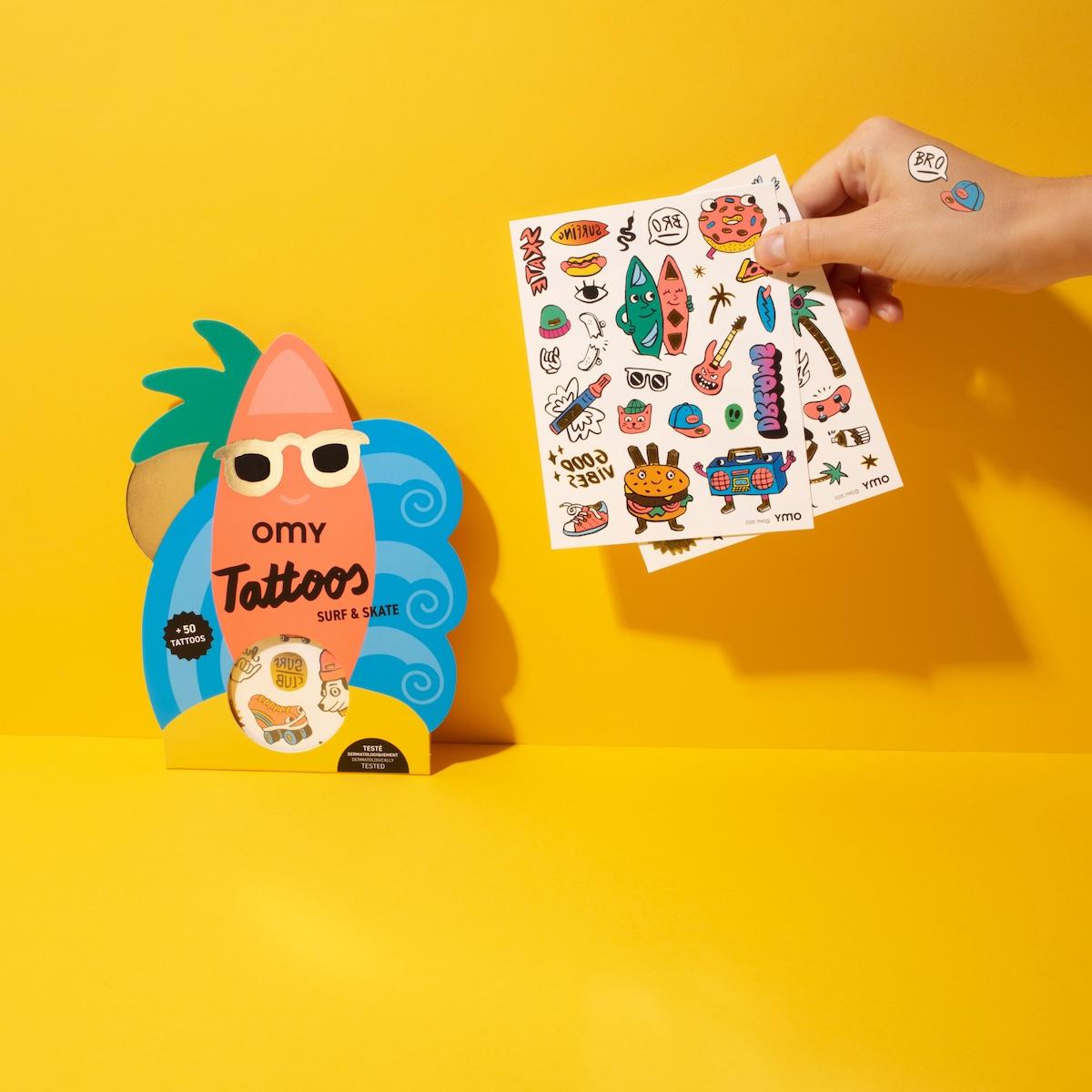 TATTOOS SURF AND SKATE TATTOOS SURF AND SKATE OMY 