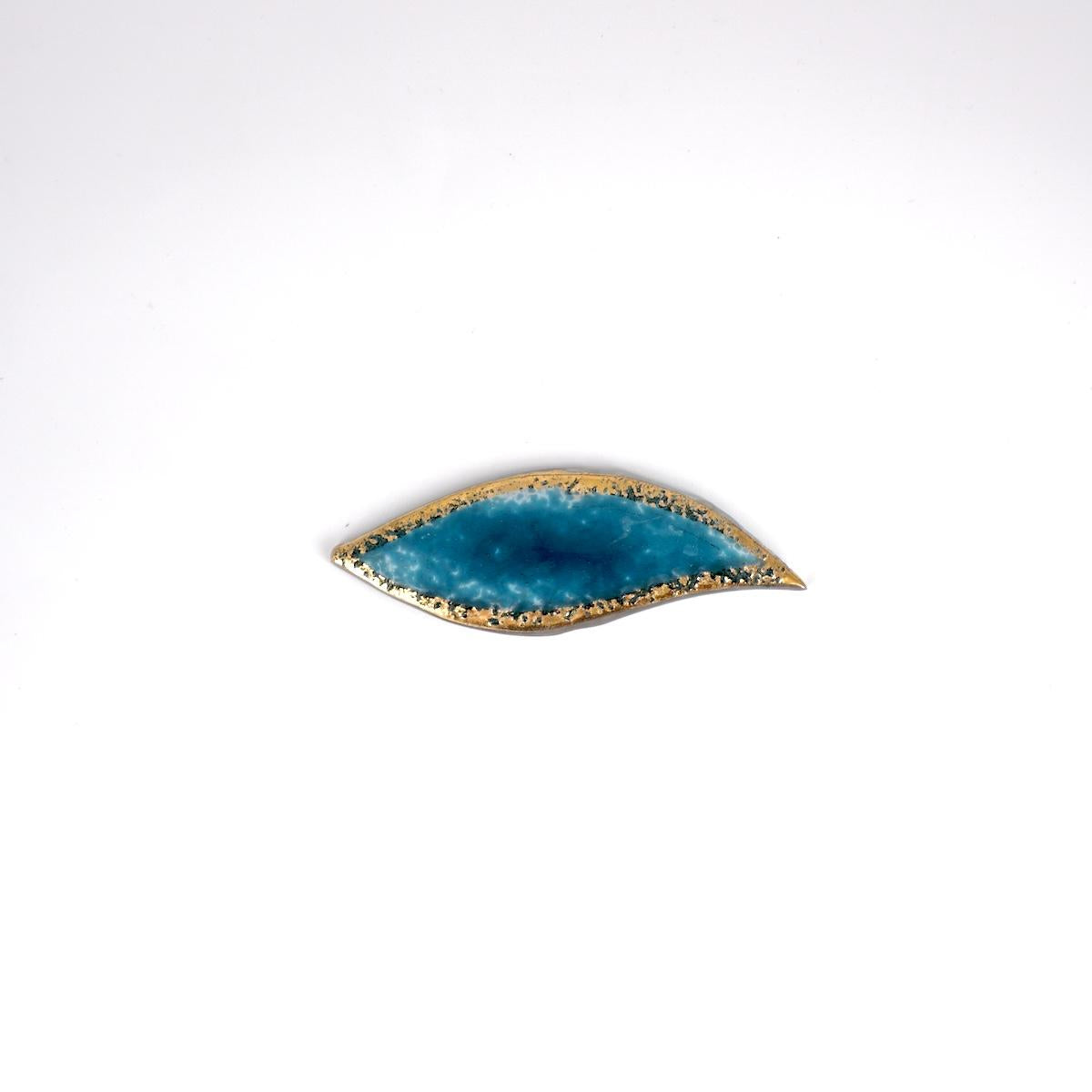 Poggiaposate FOGLIOLINA ottanio