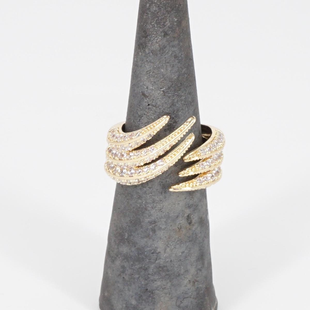 ANELLO ZIRCONI PEGASO APERTO ANELLO ZIRCONI PEGASO APERTO SOPHIE GIOIELLI 