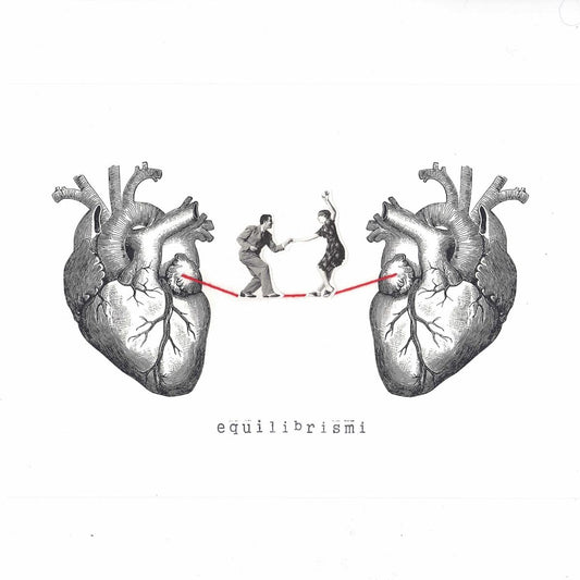 Babel STAMPA EQUILIBRISMI CUORE CUOREBALLERINI BIANCO