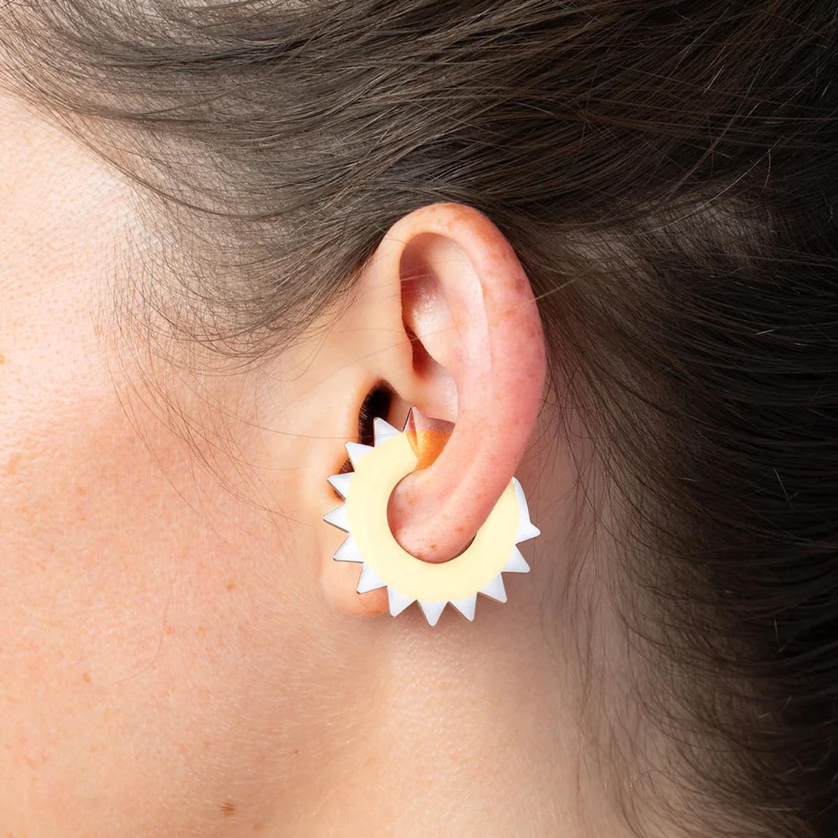 EARCUFF INGRANAGGIO BICOLOR EARCUFF INGRANAGGIO BICOLOR  YPARIS 