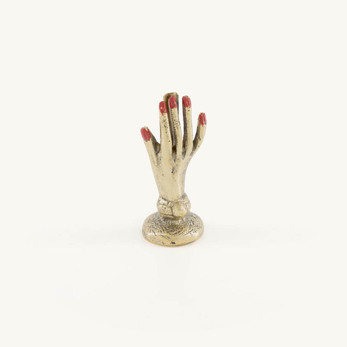 Manina segnaposto con smalto MANO SEGNAPOSTO SMALTO DOING GOODS 