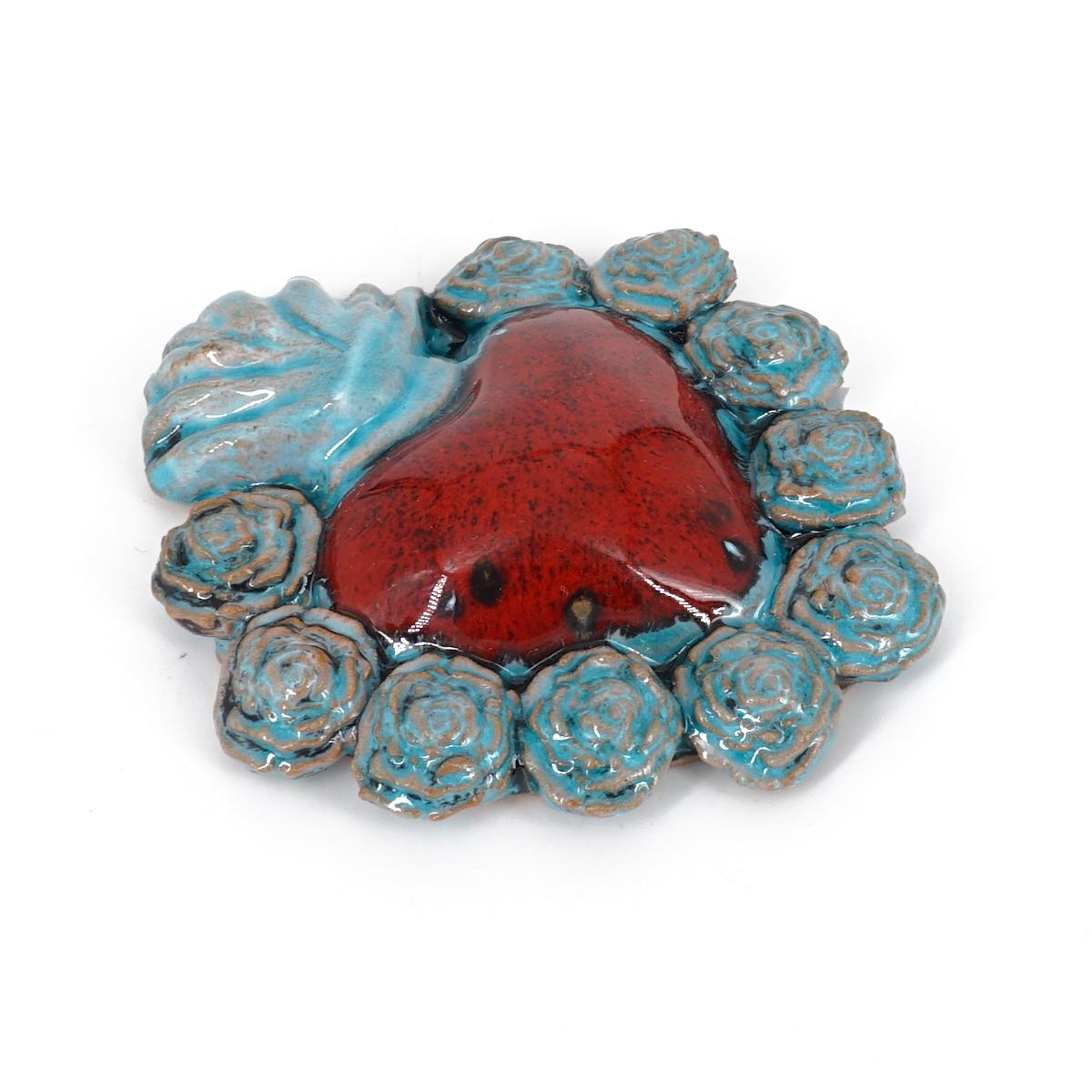 Ex voto mini ROSE verde acqua e rosso EXVOTO MINI ROSE VERDE ACQUA/ROSSO FRATANTONI 