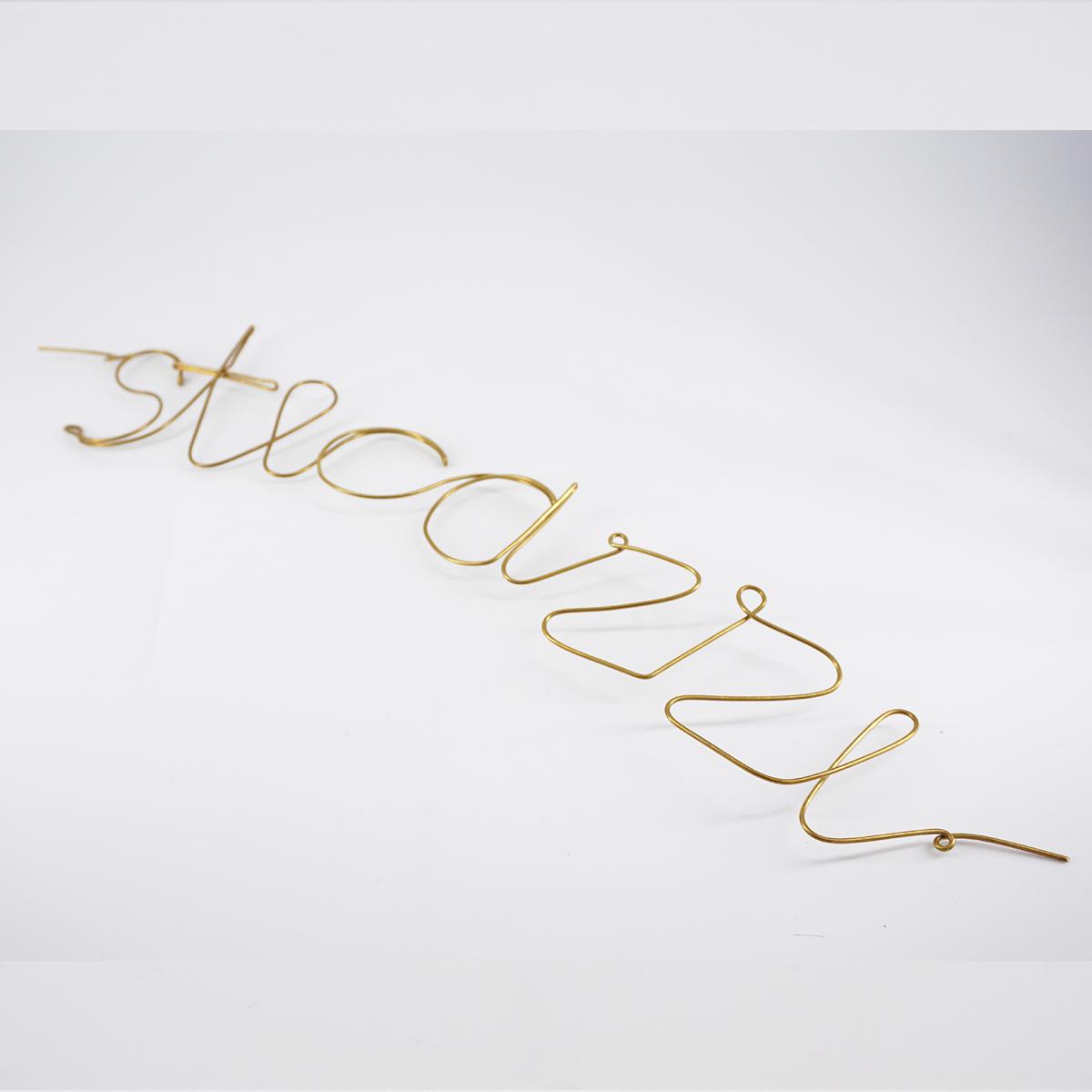 Scritta lineare sticazzi