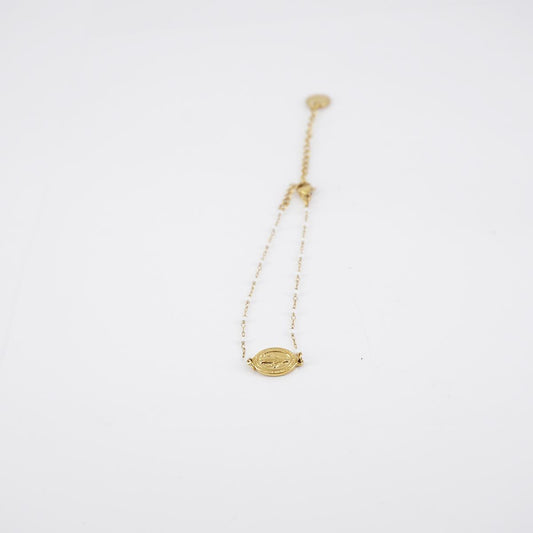 NUSA DUA BRACCIALE MADONNINA OROBIANCO