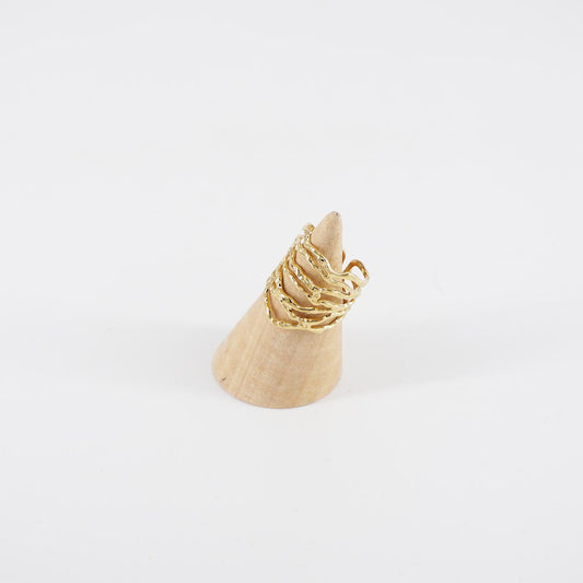 Anello MULTIFILO MARTELLATO