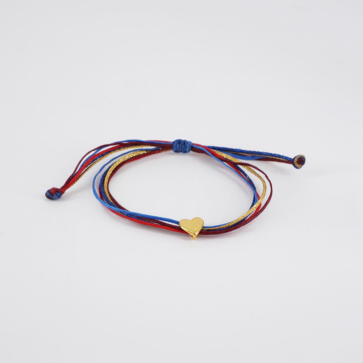 5-strand HEART bracelet