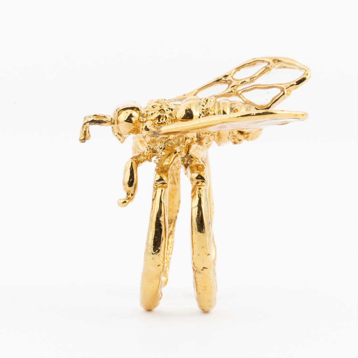 Anello APE REGINA ORO large ANELLO APE ORO LARGE OFFICINE904 